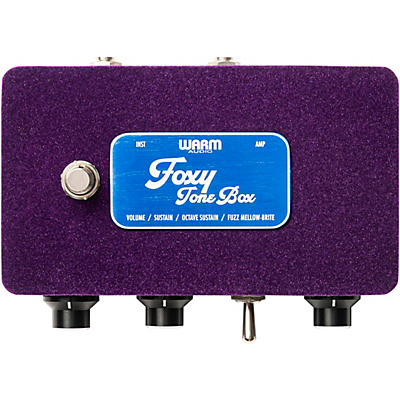 Warm Audio Foxy Tone Box Octave Fuzz Guitar Effects Pedal